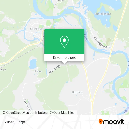 Zibeni map