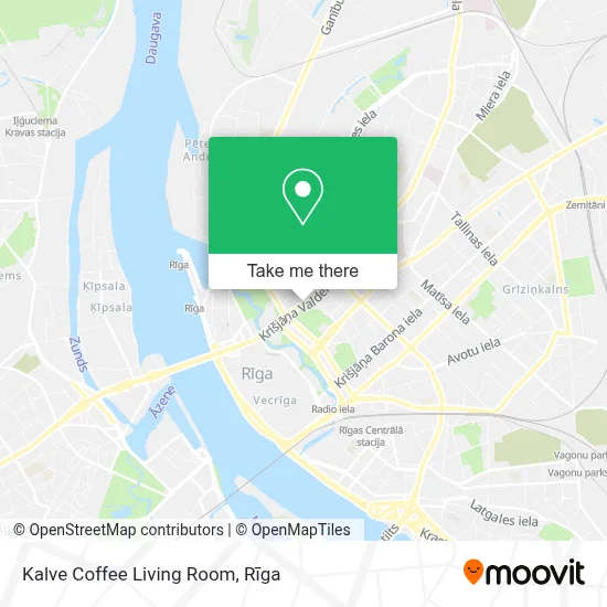 Kalve Coffee Living Room map