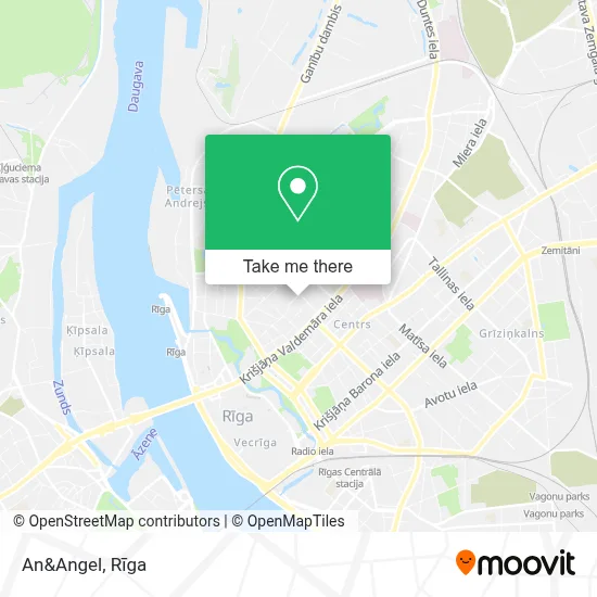 An&Angel map