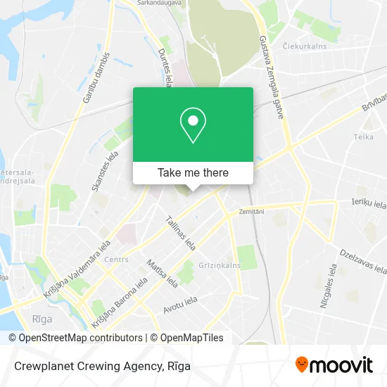 Crewplanet Crewing Agency map