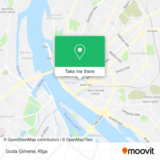 Goda Ģimene map
