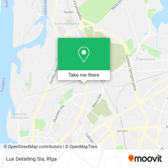 Lux Detailing Sia map