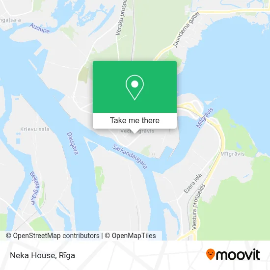 Neka House map