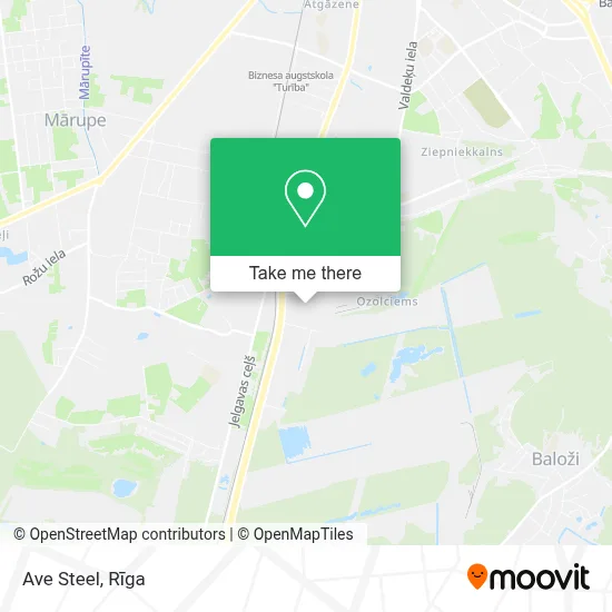Ave Steel map
