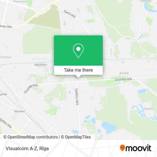 Visualcom A-Z map