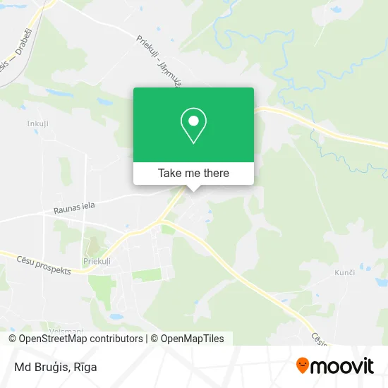 Md Bruģis map