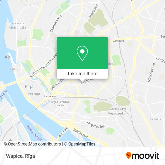 Wapica map