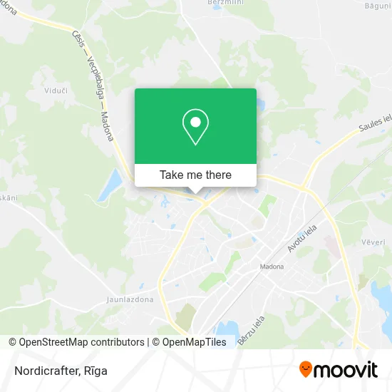 Nordicrafter map