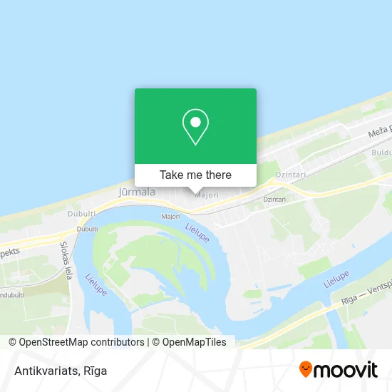 Antikvariats map