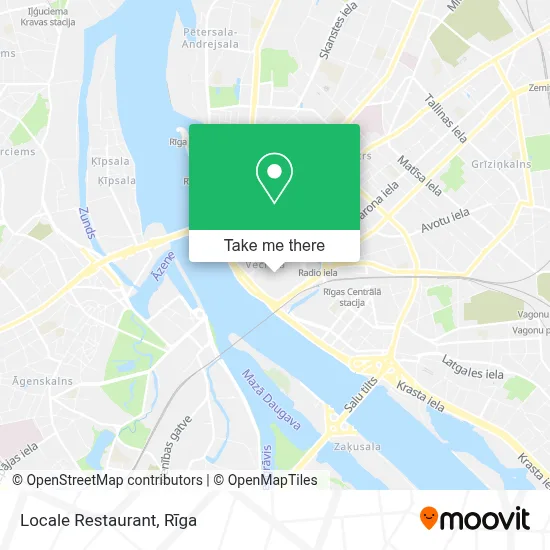 Locale Restaurant map