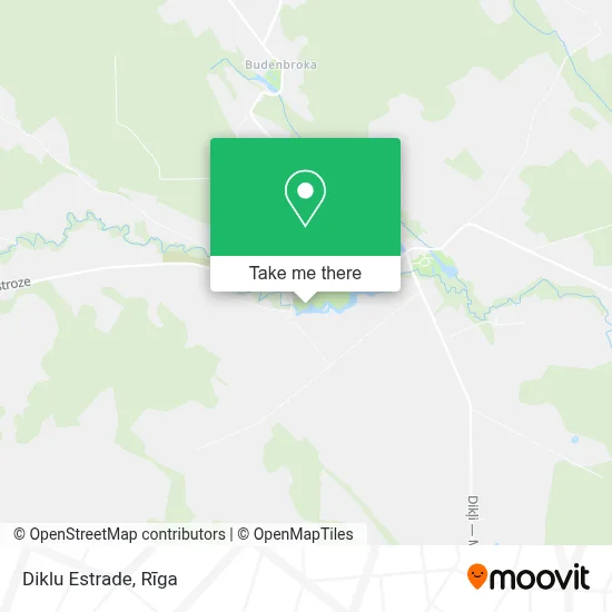 Diklu Estrade map