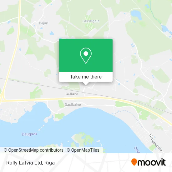 Rally Latvia Ltd map