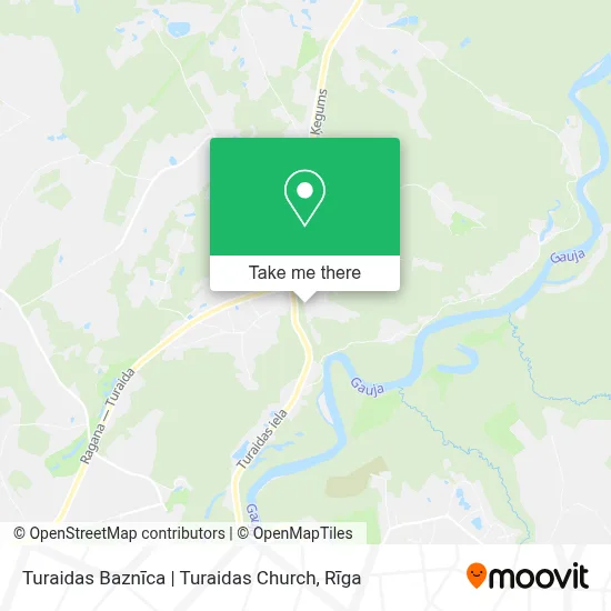 Turaidas Baznīca | Turaidas Church map
