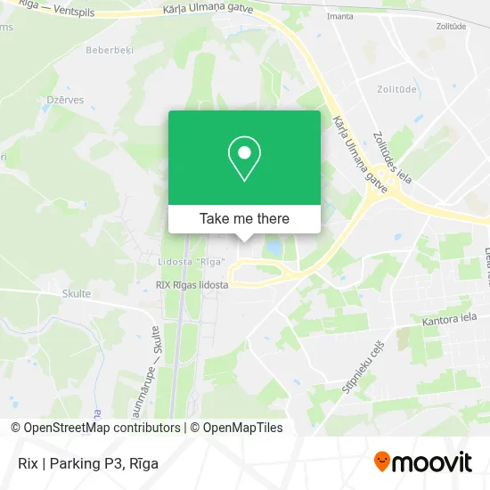 Rix | Parking P3 map