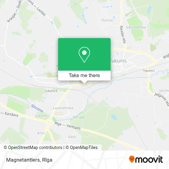 Magnetantlers map