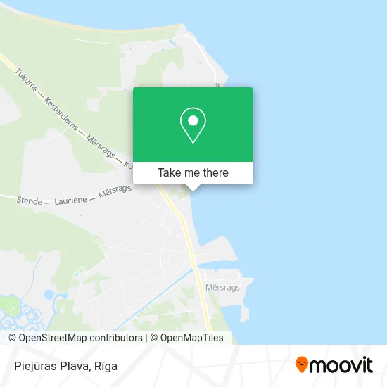 Piejūras Plava map