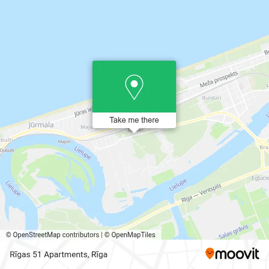 Rīgas 51 Apartments map