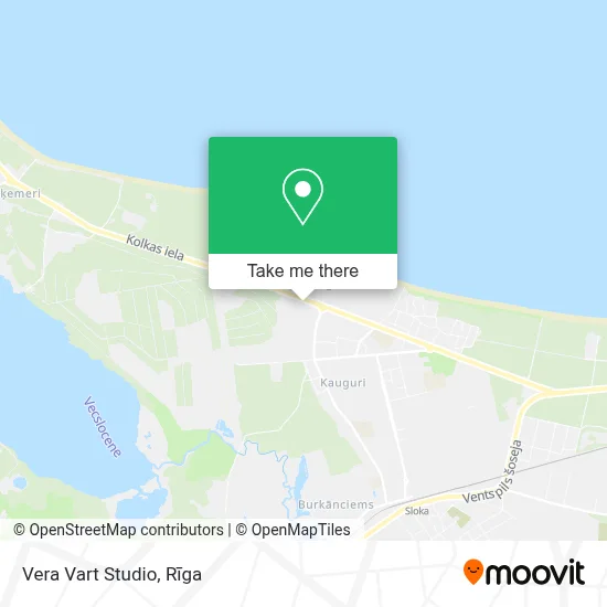 Vera Vart Studio map