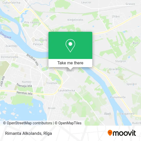 Rimanta Alkolands map