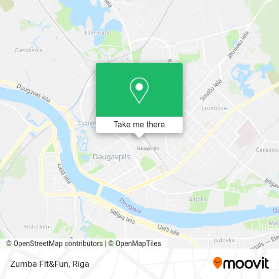 Zumba Fit&Fun map