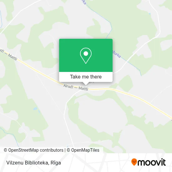 Vilzenu Biblioteka map