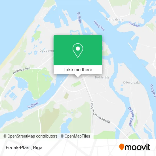 Fedak-Plast map