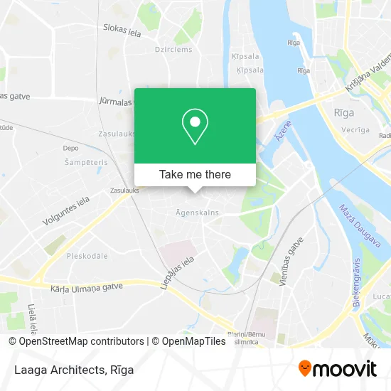 Laaga Architects map