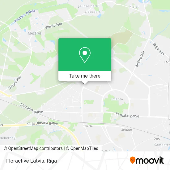 Floractive Latvia map