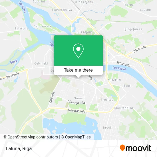 Laluna map