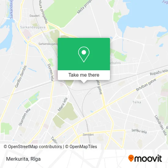 Merkurita map