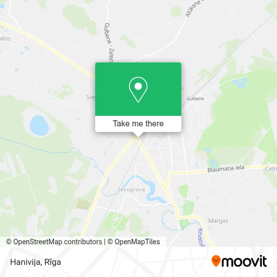 Hanivija map