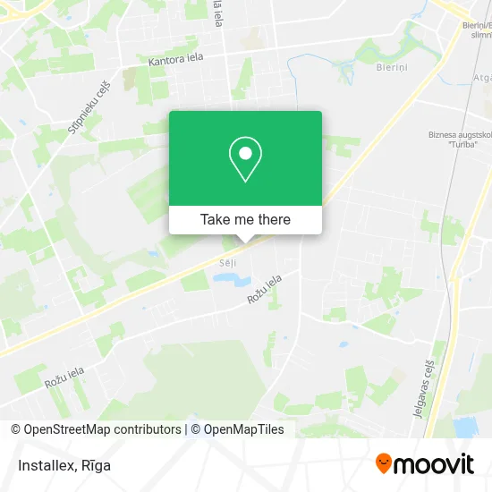Installex map