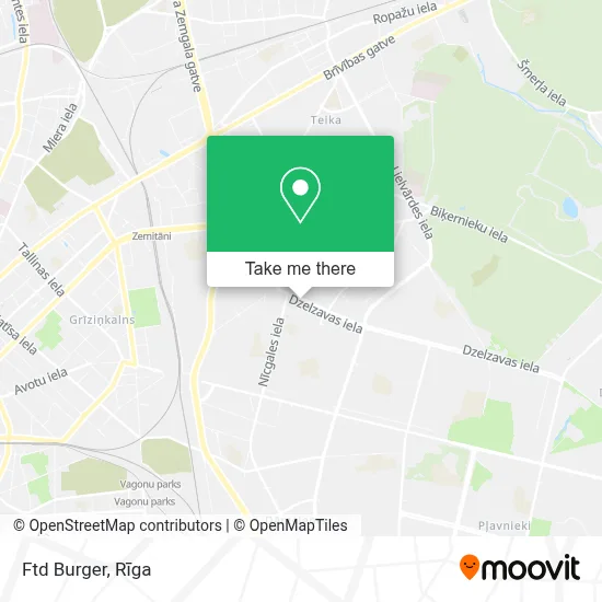 Ftd Burger map