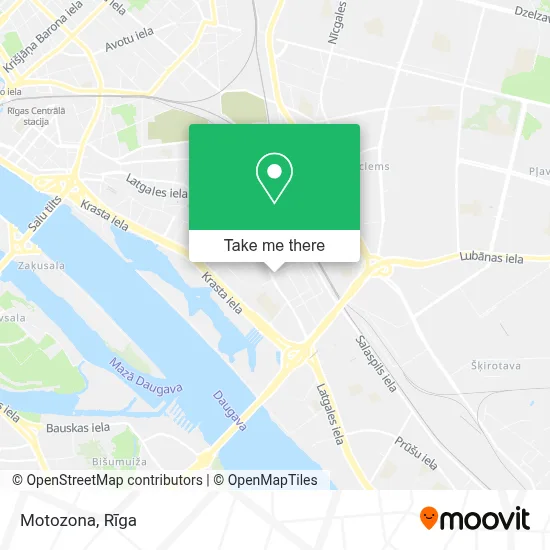 Motozona map