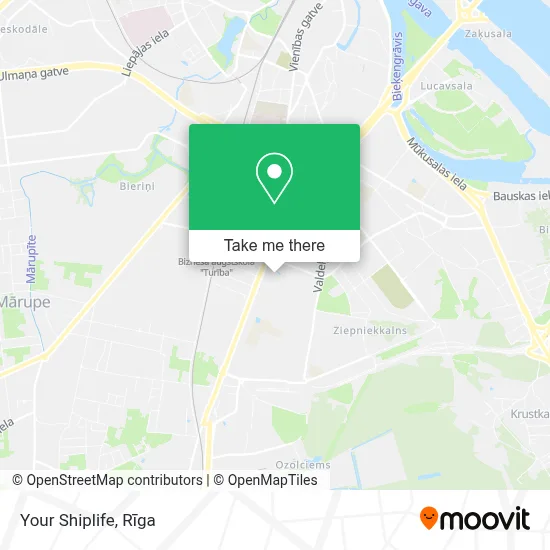 Your Shiplife map