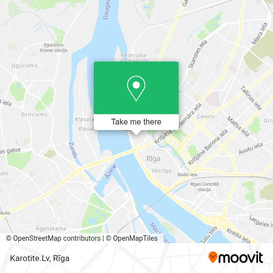 Karotite.Lv map