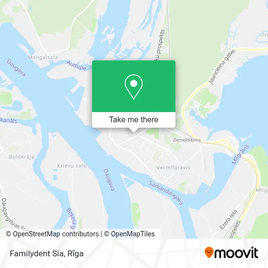 Familydent Sia map