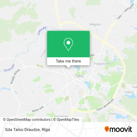 Sda Talsu Draudze map