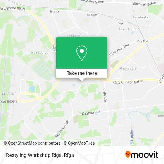 Restyling Workshop Riga map