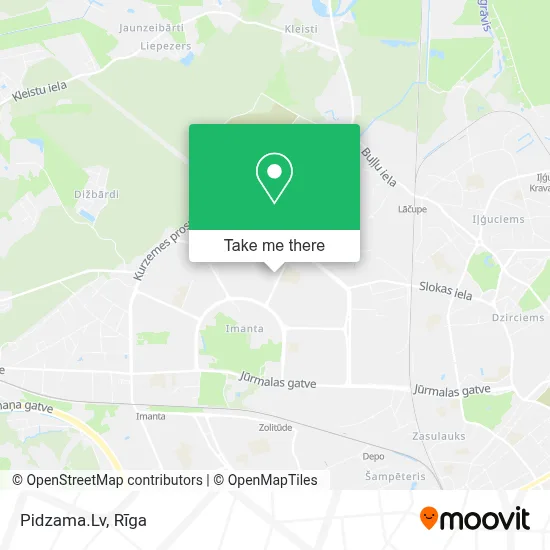 Pidzama.Lv map