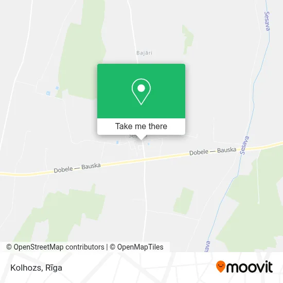 Kolhozs map