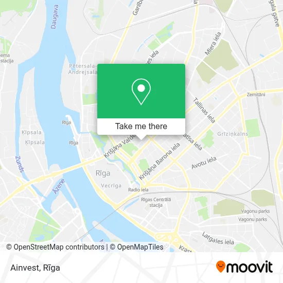 Ainvest map