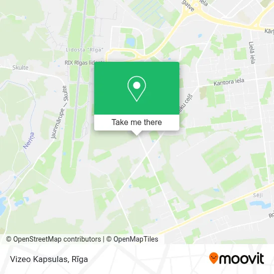 Vizeo Kapsulas map