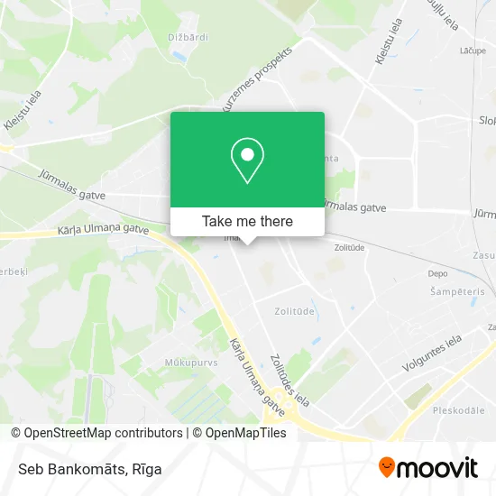 Seb Bankomāts map