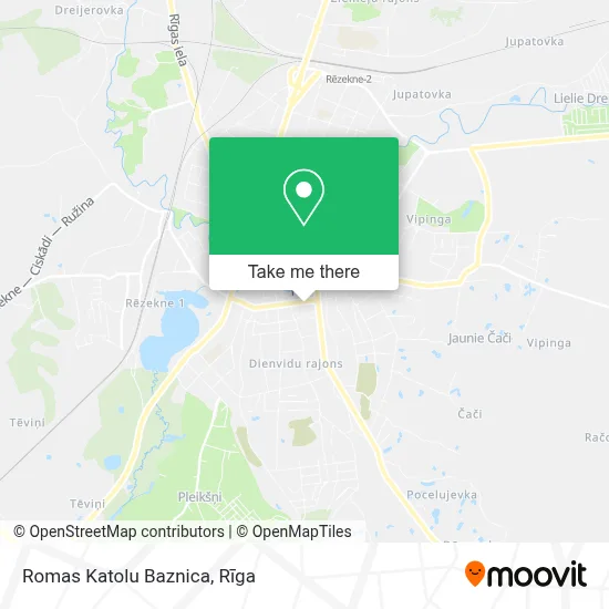 Romas Katolu Baznica map