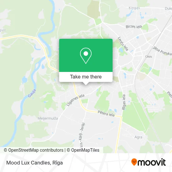 Mood Lux Candles map