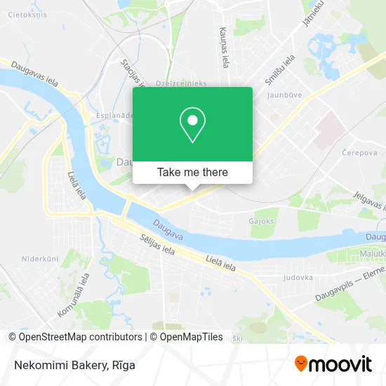 Nekomimi Bakery map
