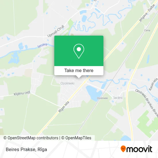 Beires Prakse map