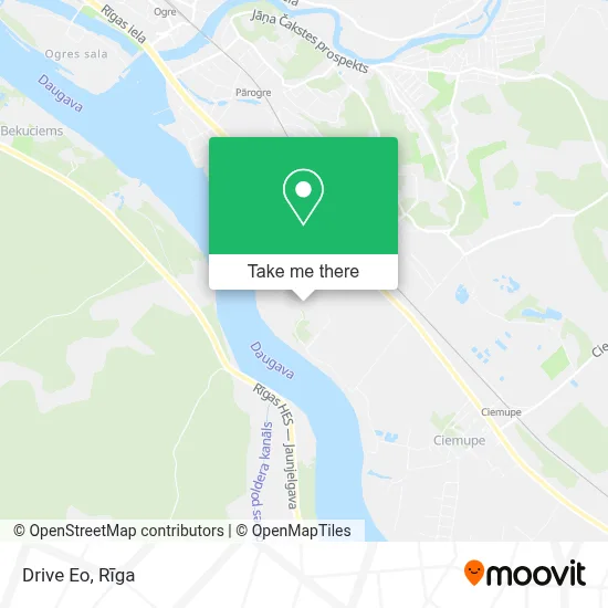 Drive Eo map