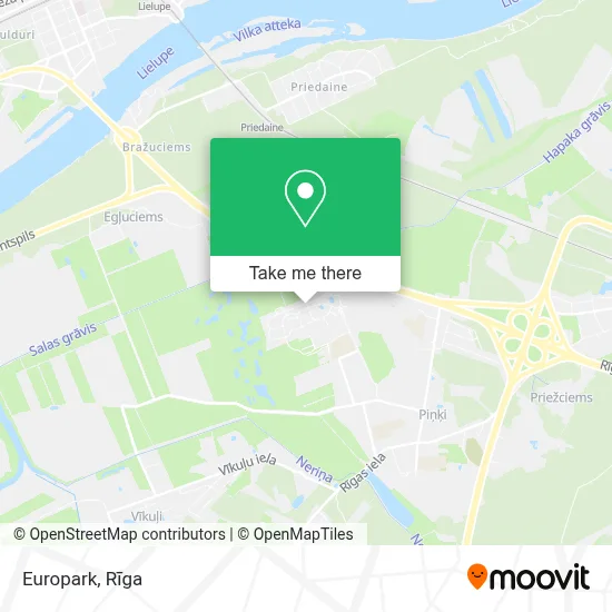 Europark map
